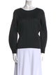 Pleats Please Issey Miyake Scoop Neck Long Sleeve Sweatshirt