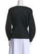 Pleats Please Issey Miyake Scoop Neck Long Sleeve Sweatshirt