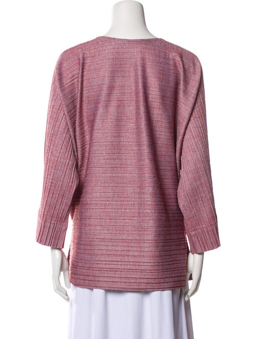 Pleats Please Issey Miyake Tweed Pattern Jacket