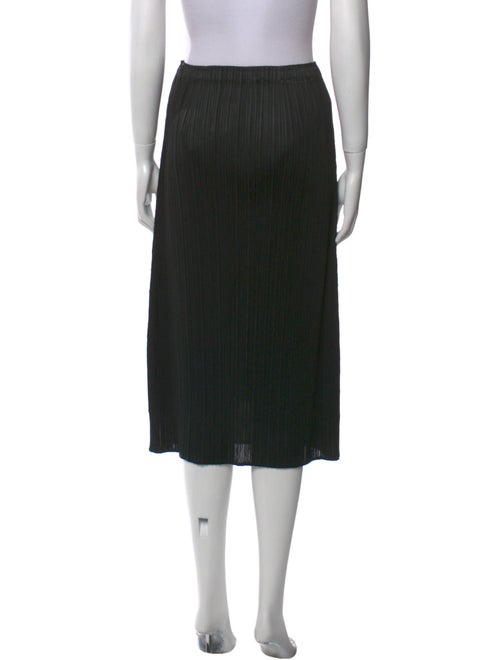 Pleats Please Issey Miyake Polka Dot Print Knee-Length Skirt