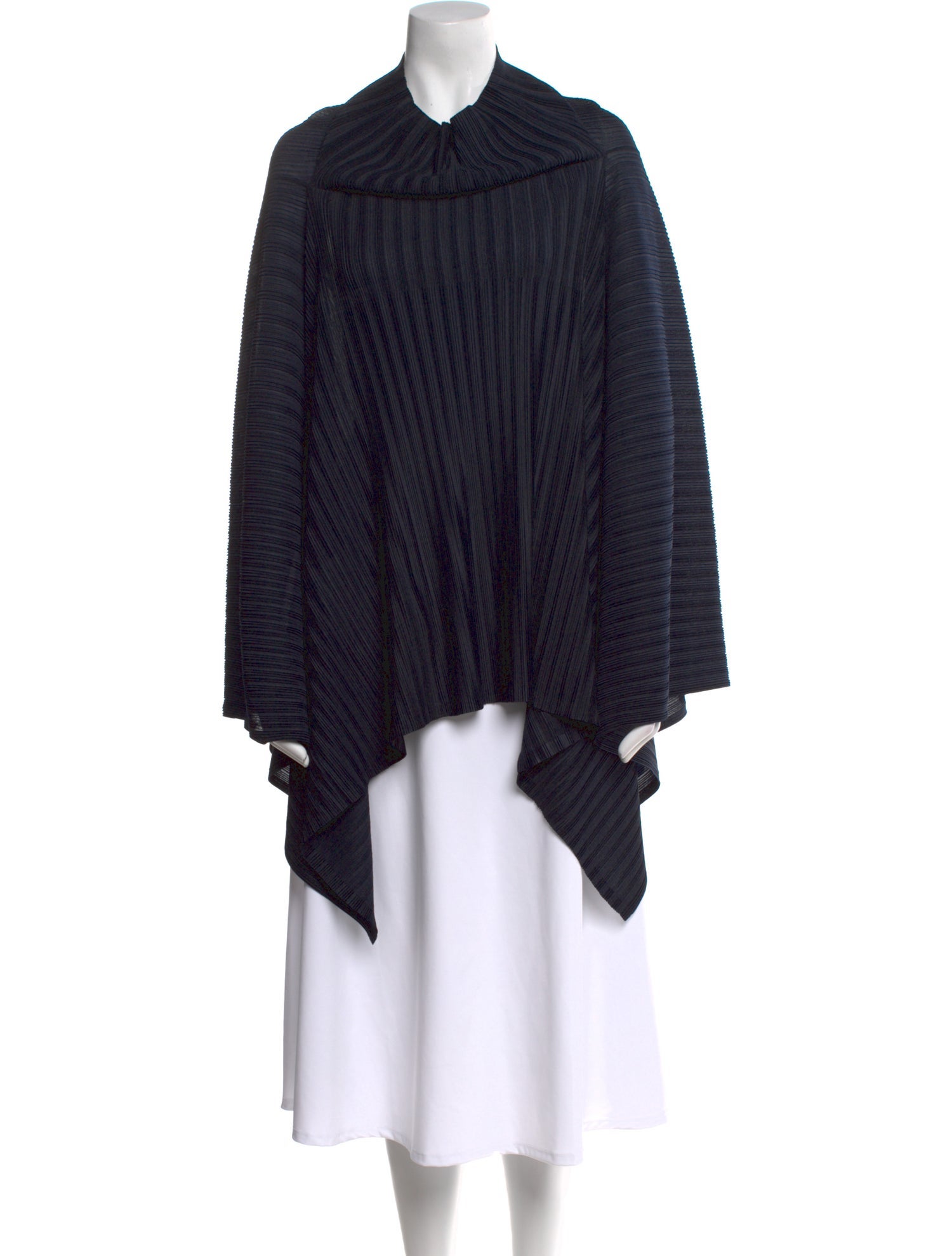 Pleats Please Issey Miyake Cape