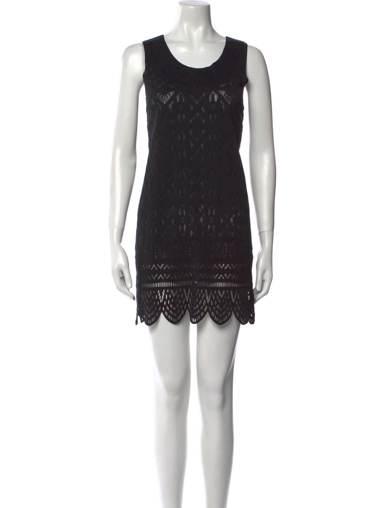 Pleats Please Issey Miyake Printed Mini Dress