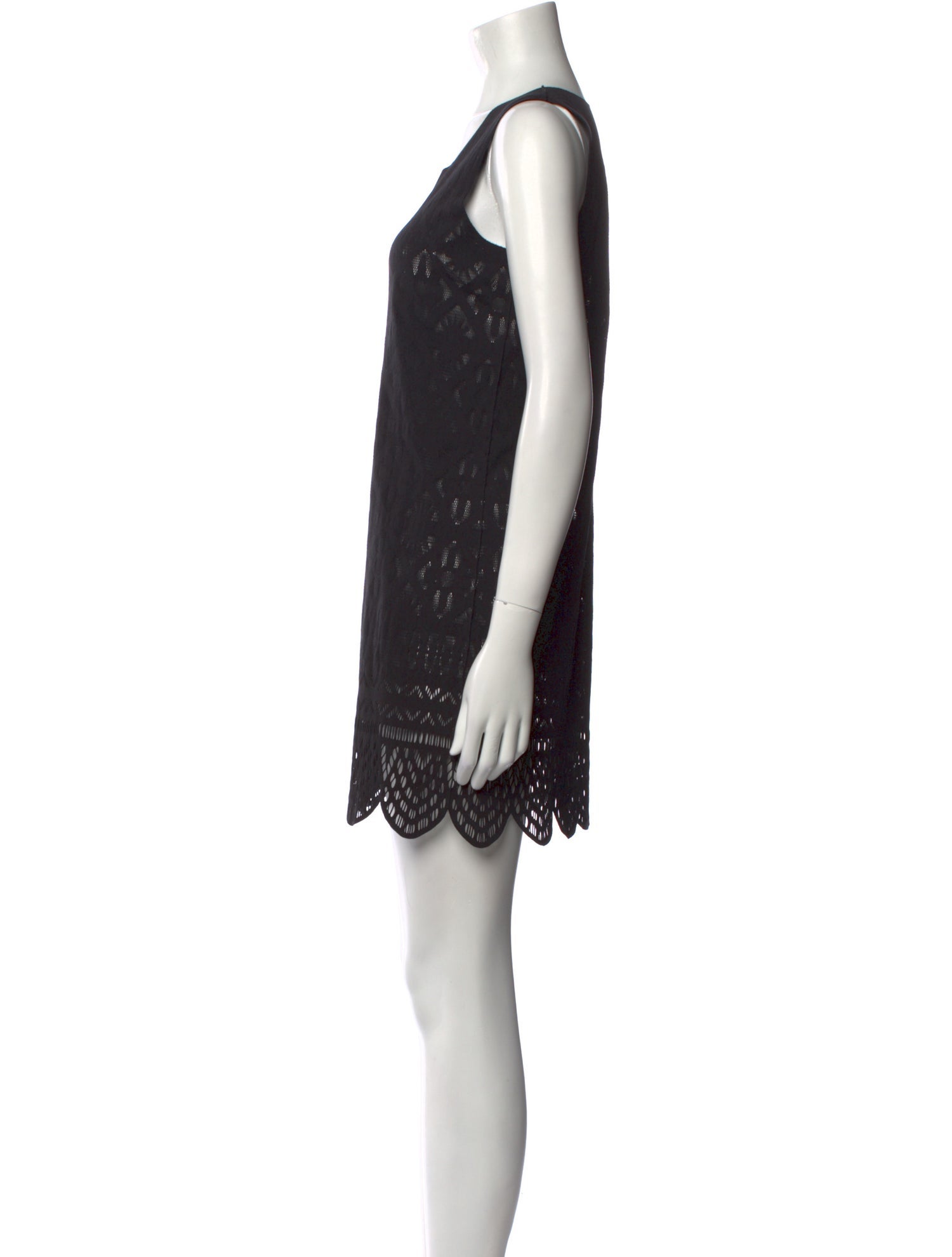 Pleats Please Issey Miyake Printed Mini Dress