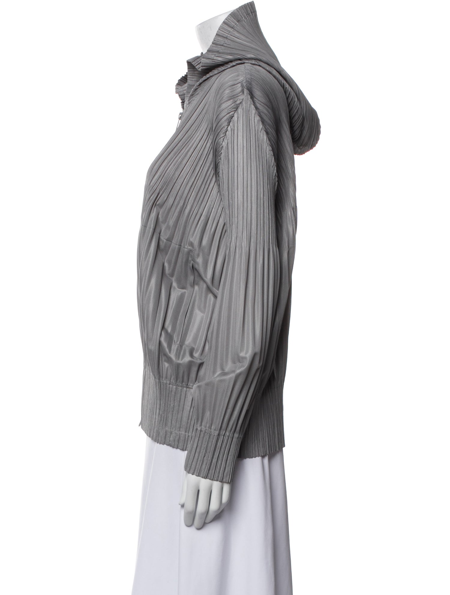 Pleats Please Issey Miyake Striped Jacket w/ Tags