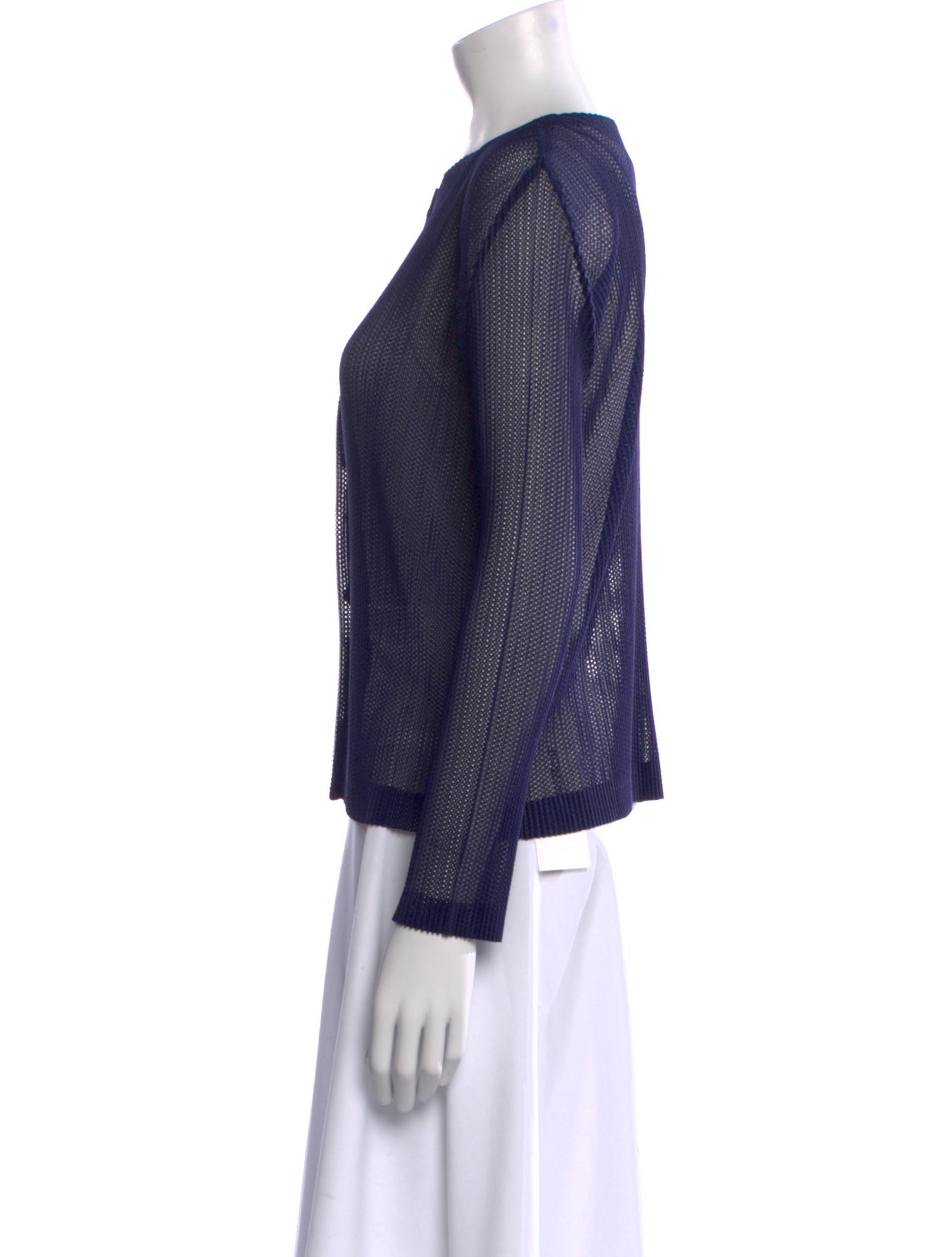 Pleats Please Issey Miyake Printed Crew Neck Top