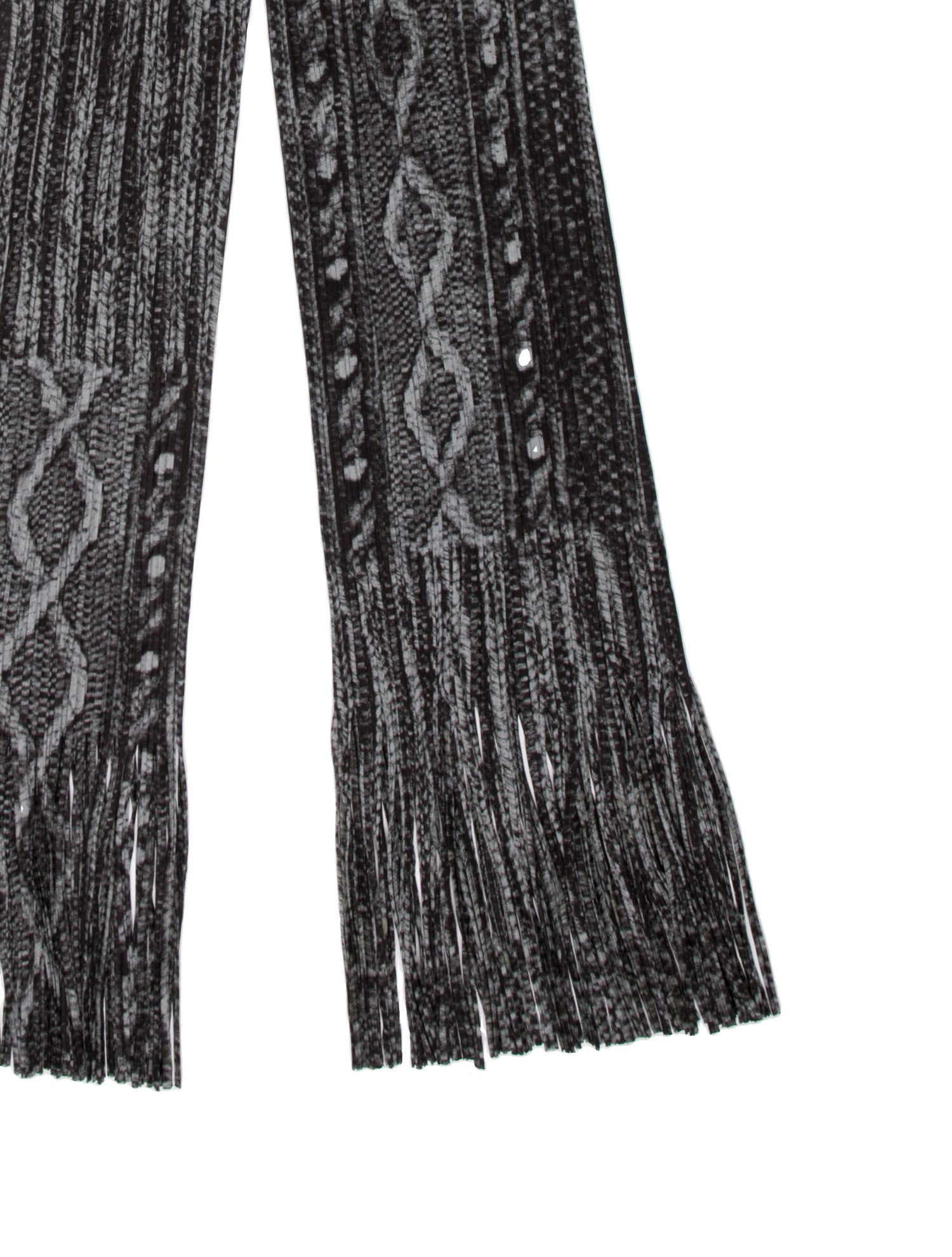 Pleats Please Issey Miyake Patterned Scarf