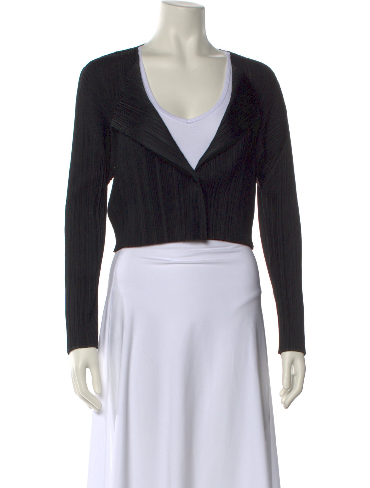 Pleats Please Issey Miyake Vintage 2001 Top - Grey Tops, Clothing