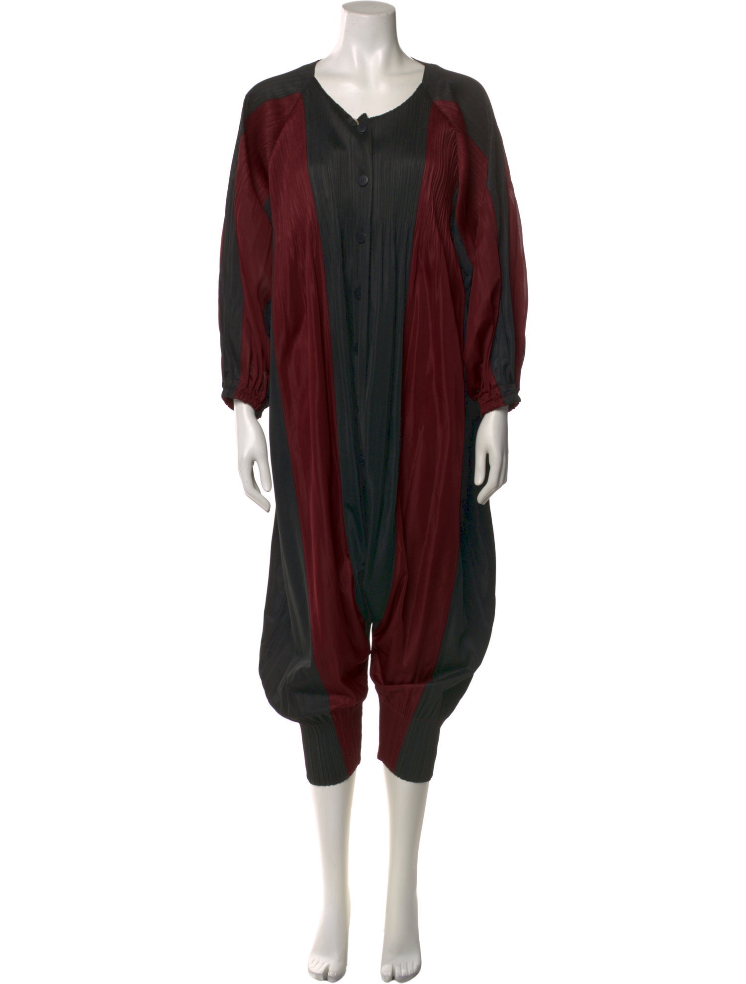 Pleats Please Issey Miyake Crew Neck Jumpsuit