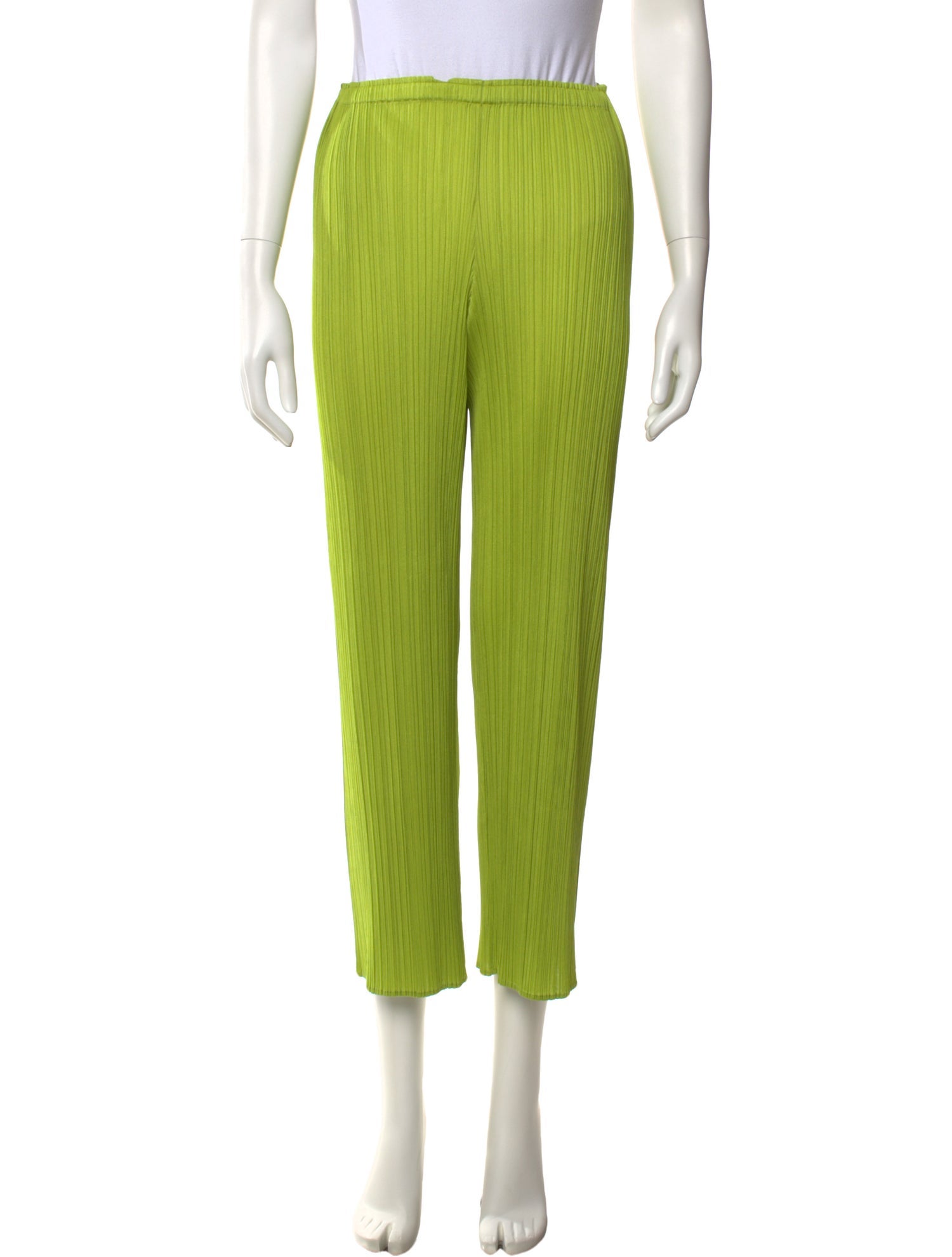 Pleats Please Issey Miyake 2013 Straight Leg Pants