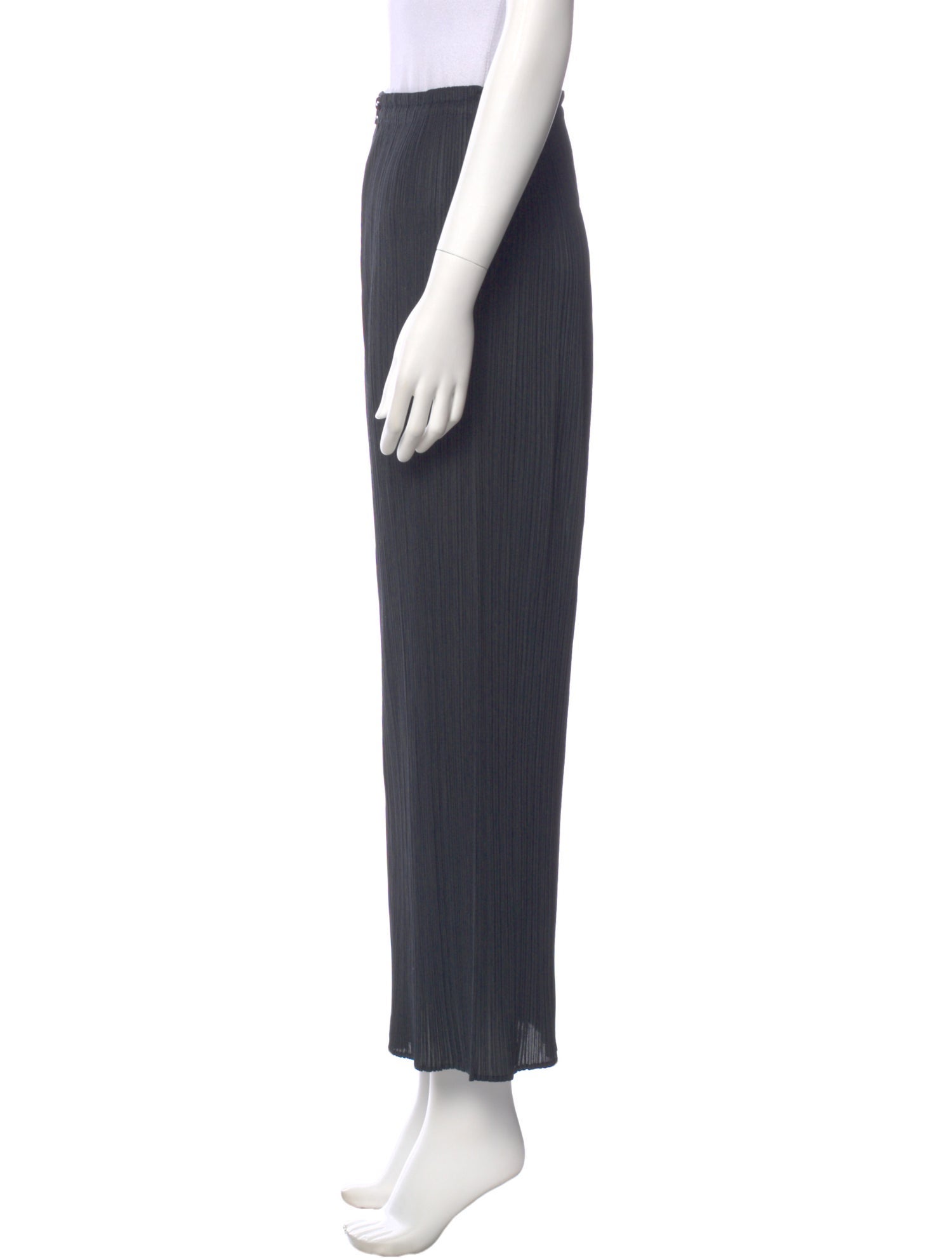 Pleats Please Issey Miyake Pleated Accents Long Skirt