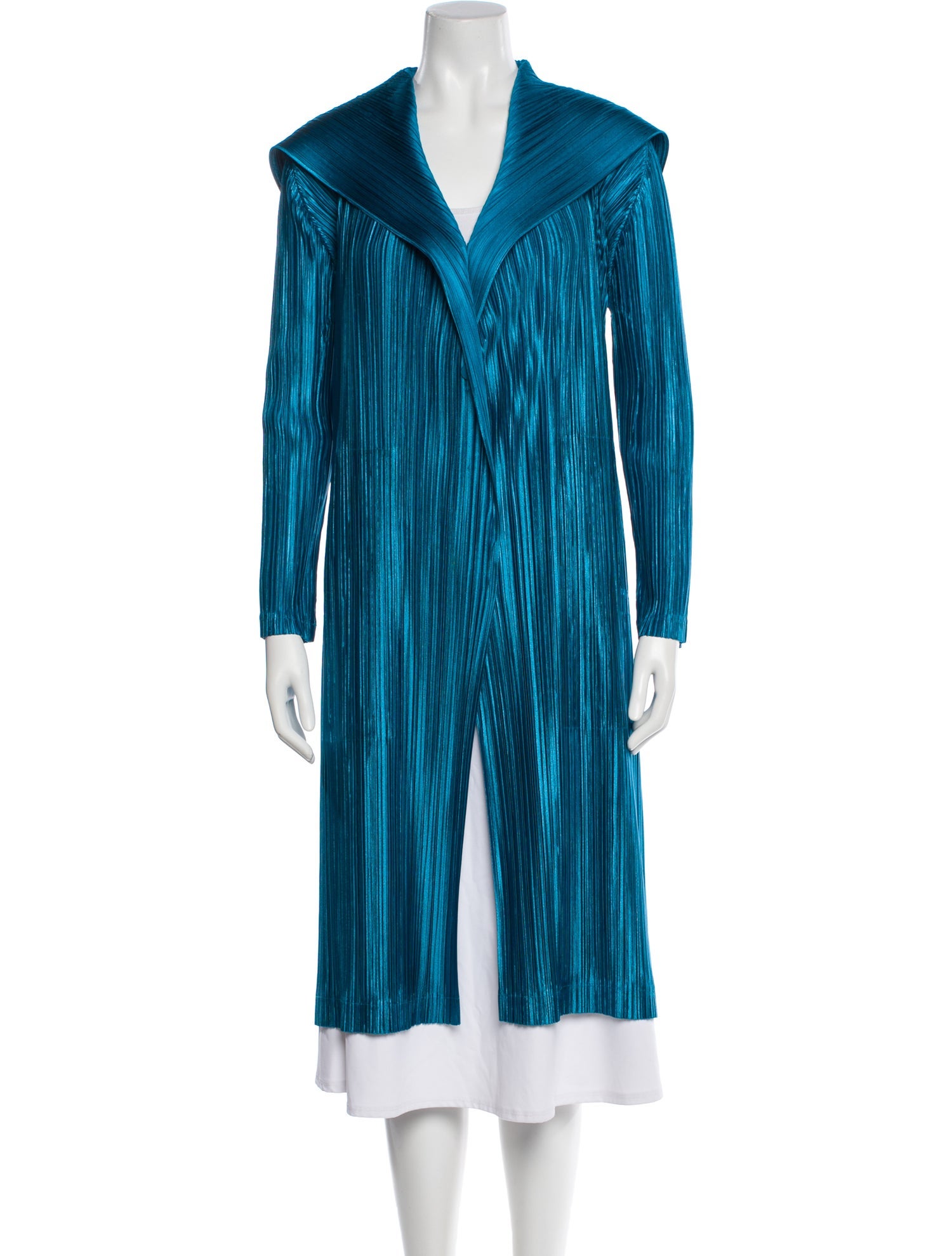 Pleats Please Issey Miyake Striped Evening Jacket