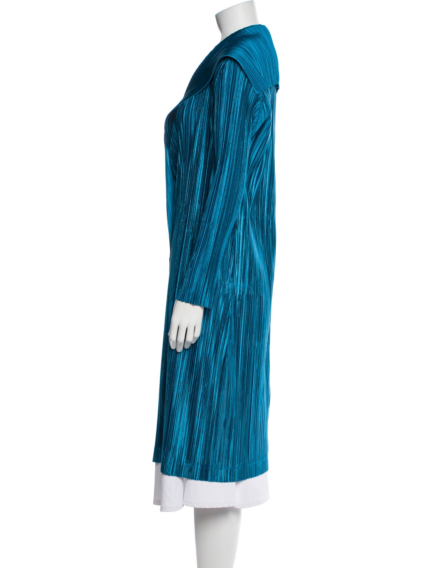 Pleats Please Issey Miyake Striped Evening Jacket