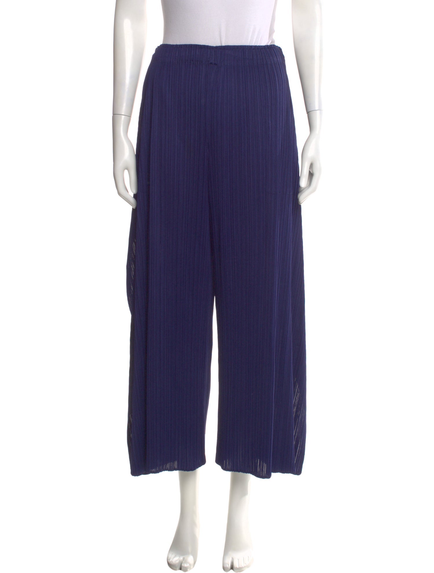 Pleats Please Issey Miyake Wide Leg Pants