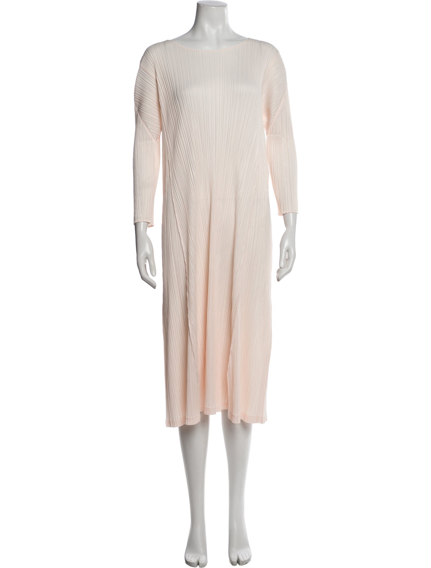strapless open back dress WW37404] Pleats Please Issey Miyake
