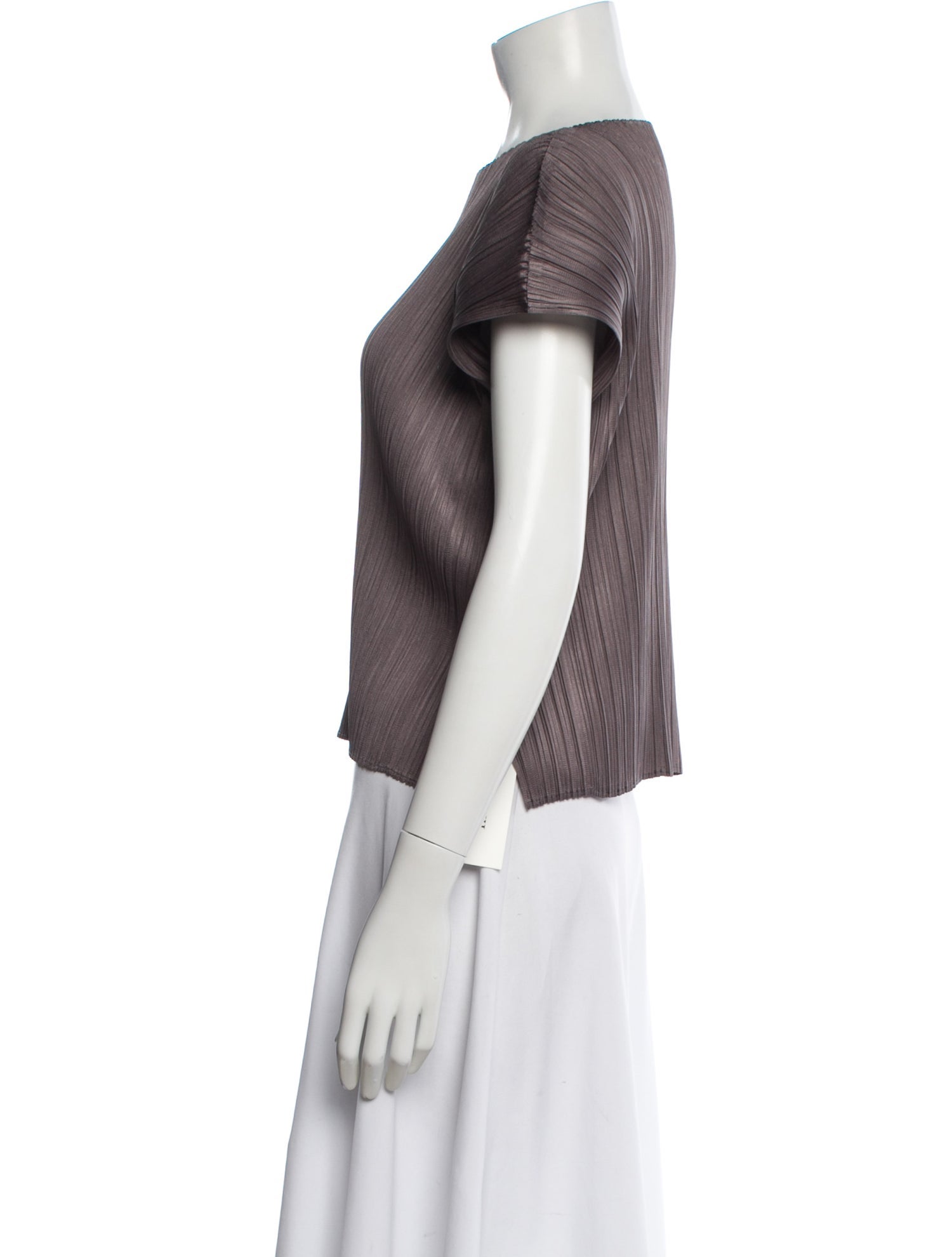 Pleats Please Issey Miyake 2010's Crew Neck Top