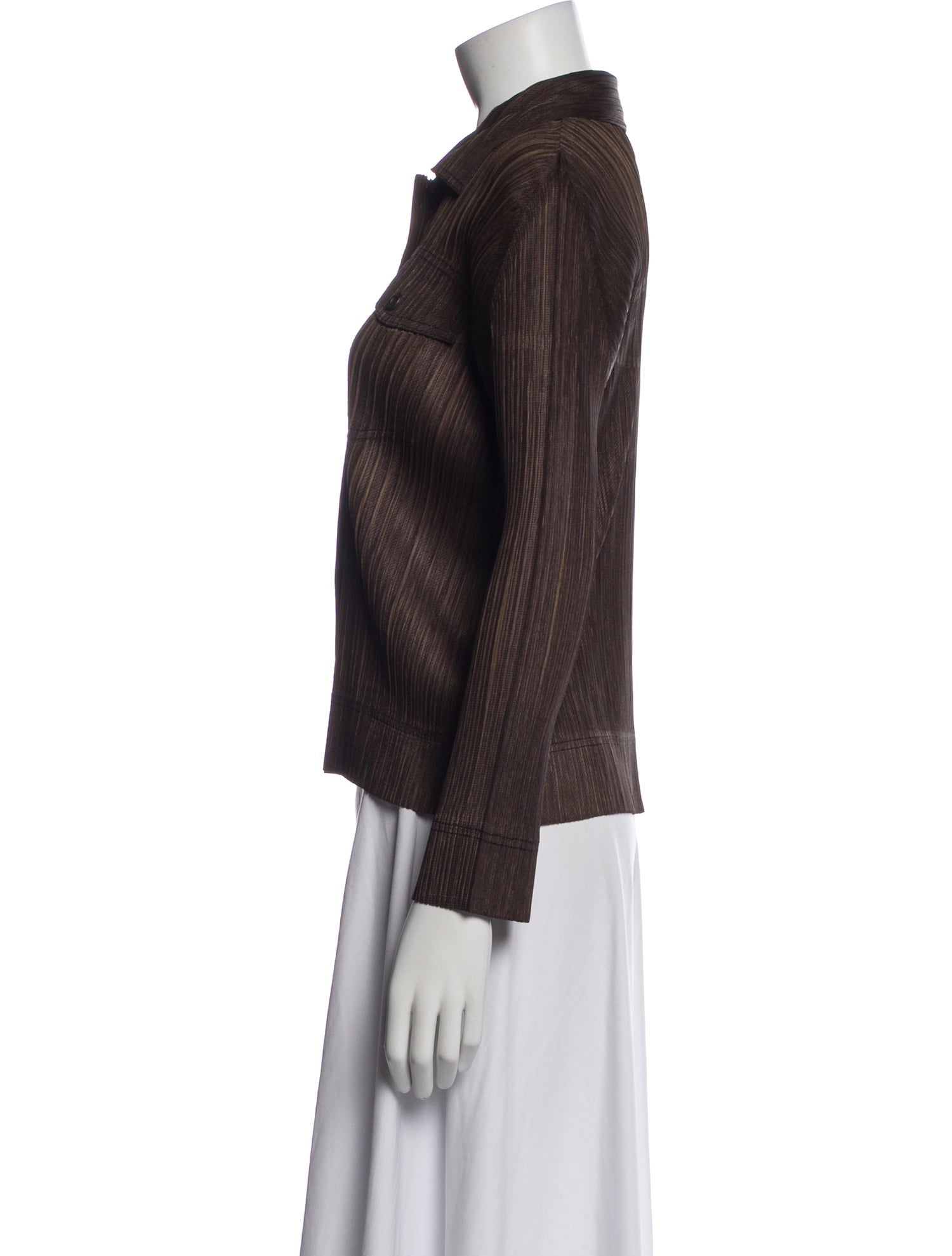 Pleats Please Issey Miyake Vintage Long Sleeve Top