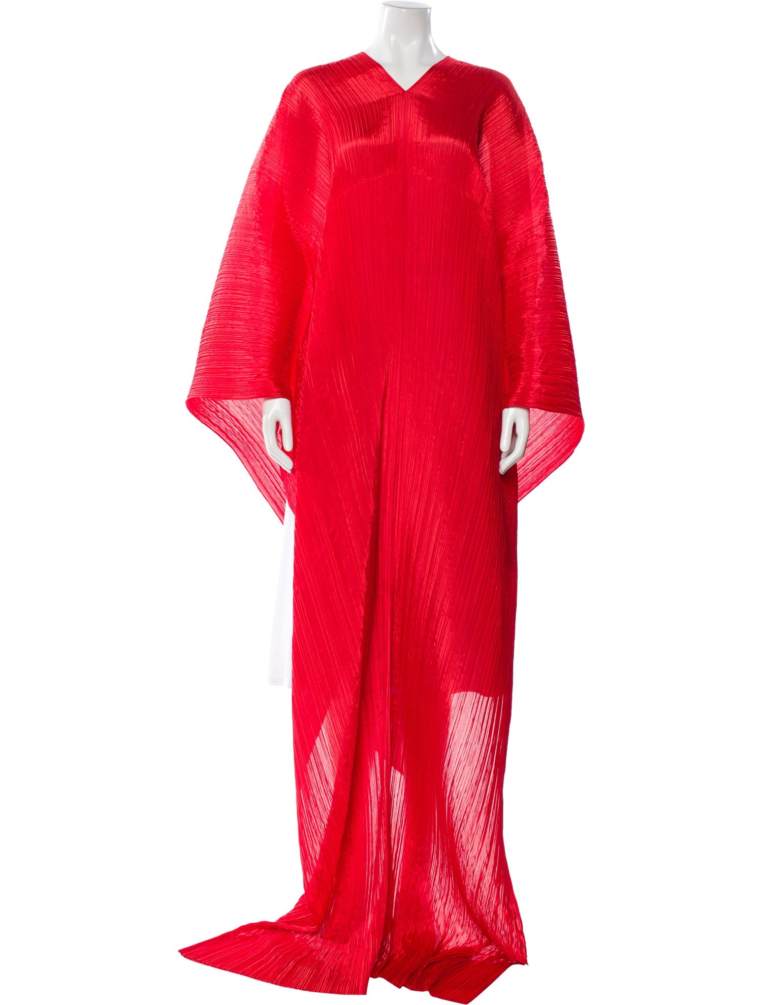 Pleats Please Issey Miyake V-Neck Sweater