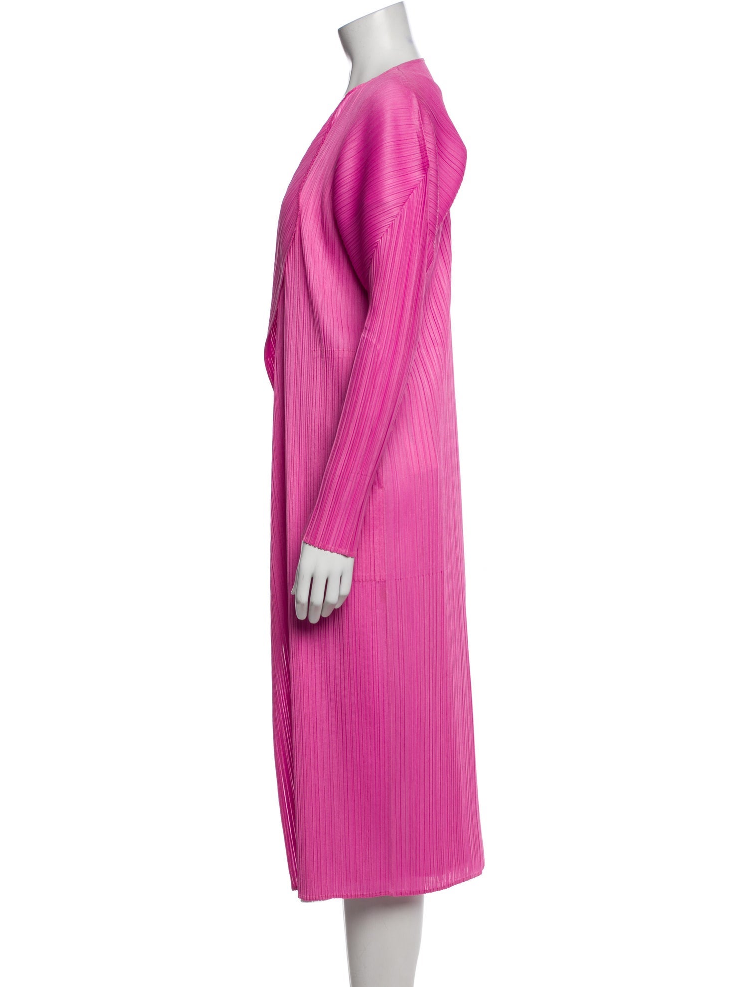 Pleats Please Issey Miyake Pleated Accents Robe