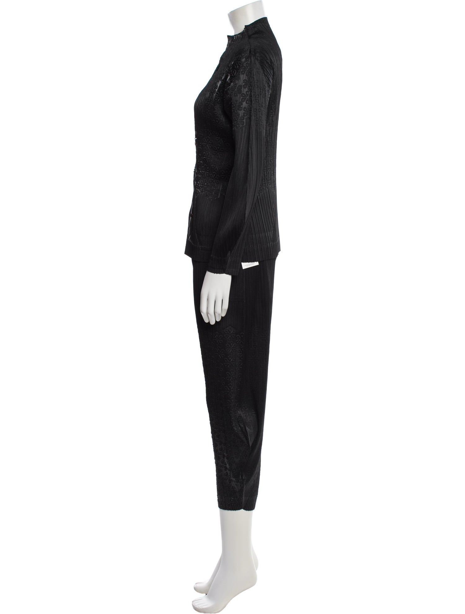 Pleats Please Issey Miyake Short Set