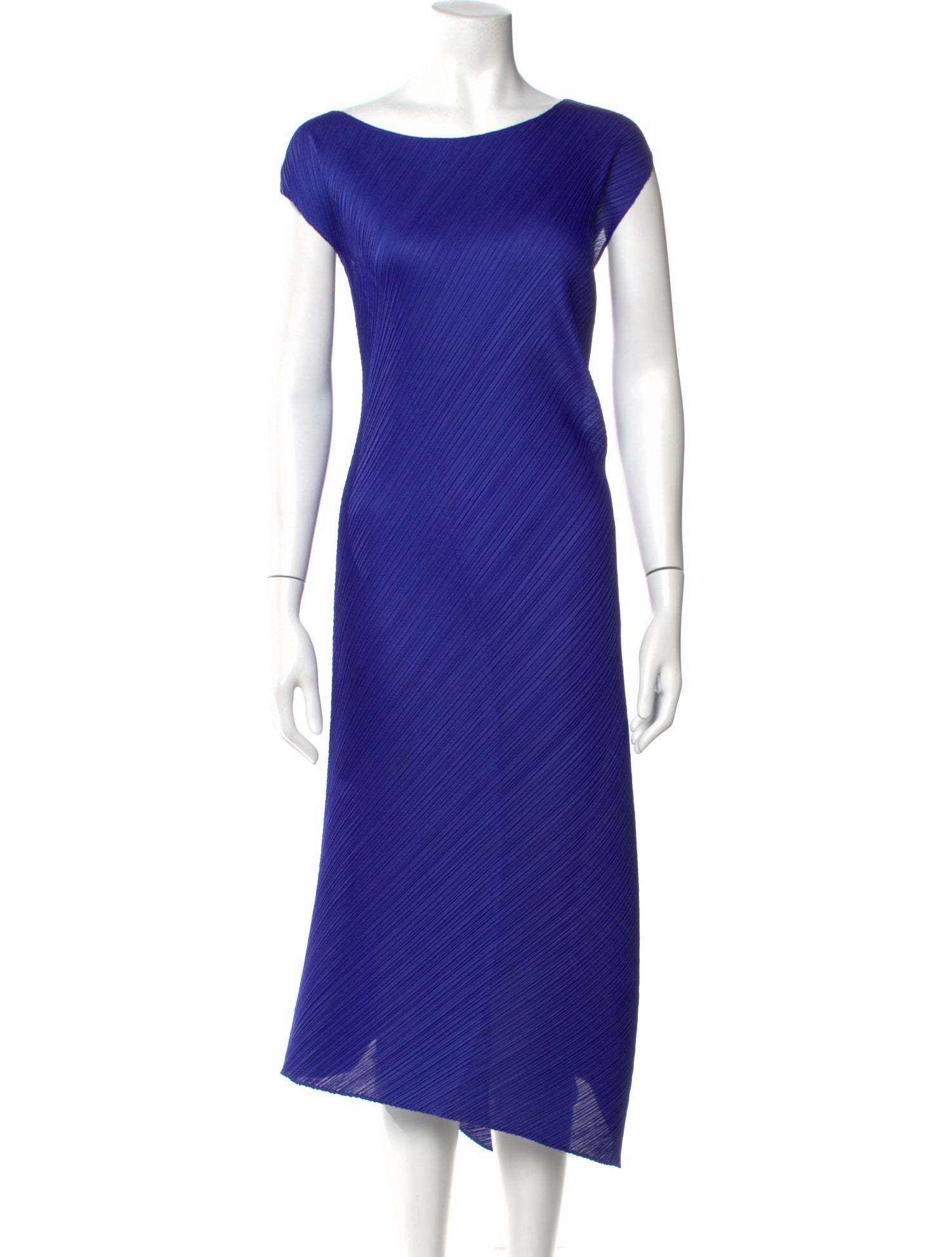 Pleats Please Issey Miyake Striped Knee-Length Dress