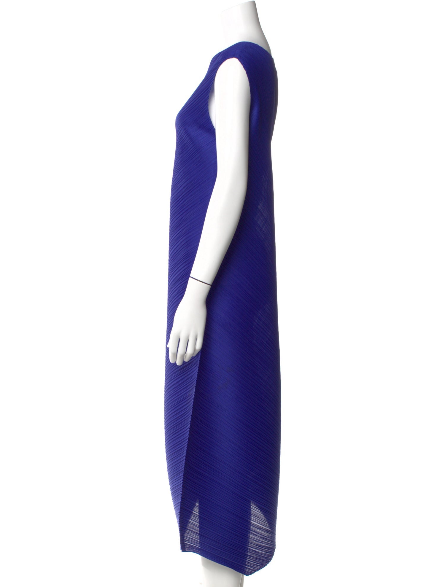 Pleats Please Issey Miyake Striped Knee-Length Dress
