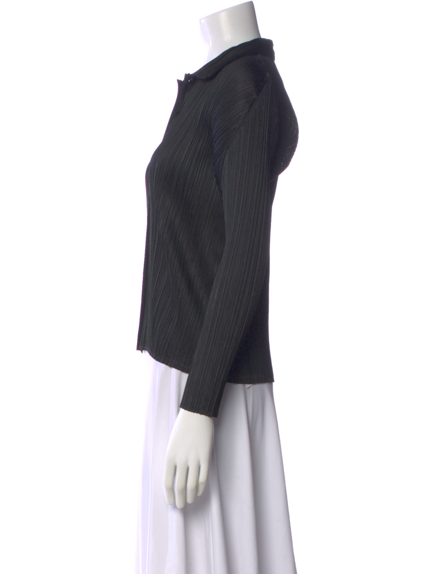 Pleats Please Issey Miyake Long Sleeve Top