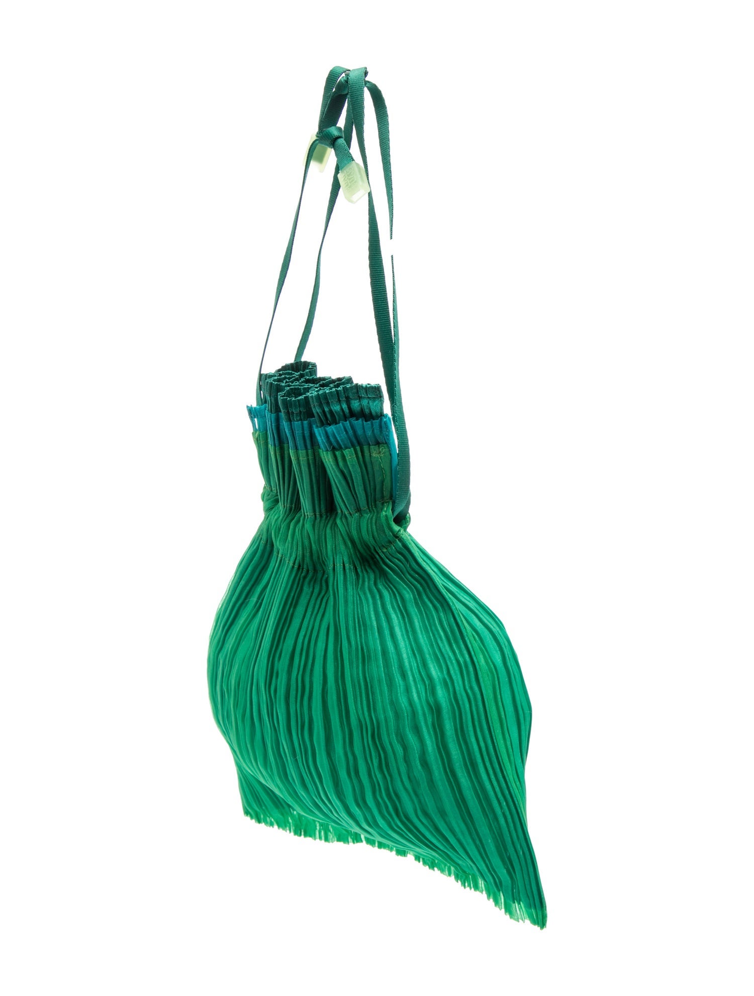 Pleats Please Issey Miyake Top Handle Bag - Green Handle Bags