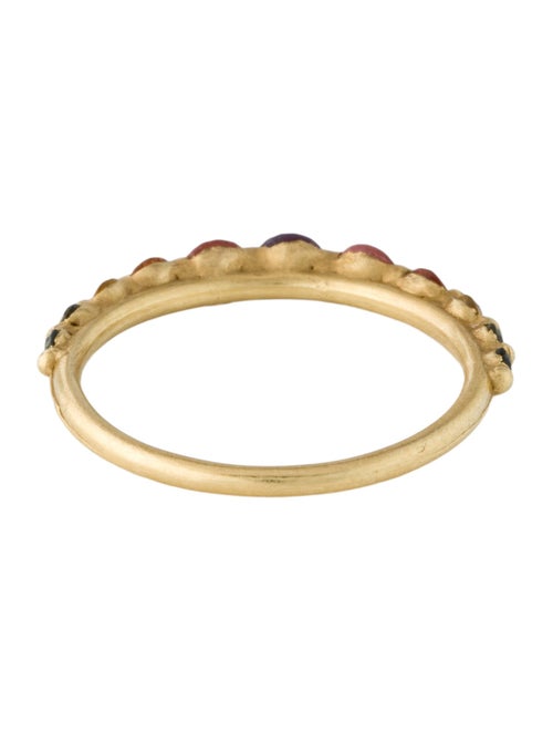 Polly Wales 18K Sapphire Rainbow Iris Ring