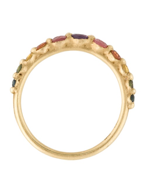 Polly Wales 18K Sapphire Rainbow Iris Ring