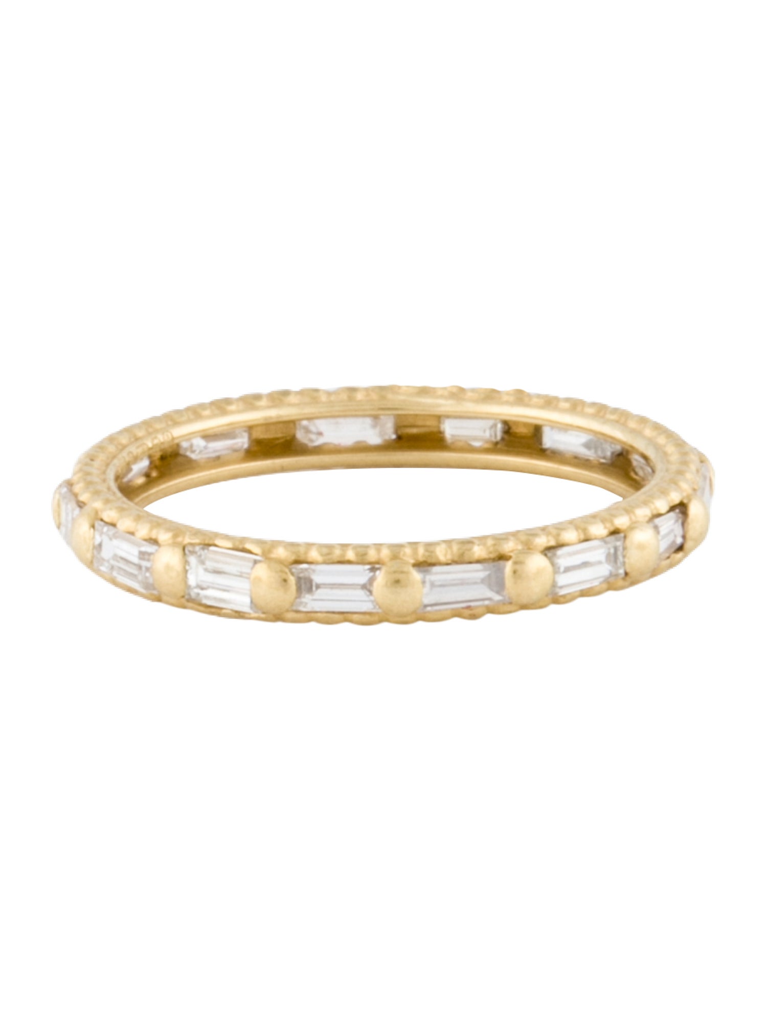 Polly Wales 18K Diamond Eternity Band
