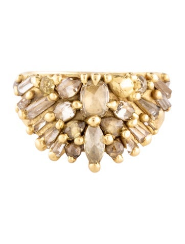 Polly Wales 18K Diamond Cocktail Ring — image 3 of 4