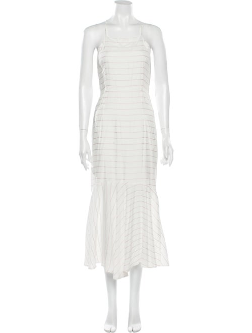 Paloma Wool Striped Midi Length Dress Wool