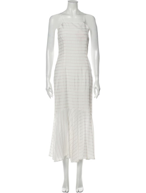 Paloma Wool Striped Long Dress Wool