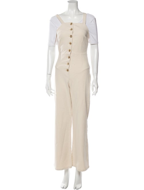 Paloma Wool Square Neckline Jumpsuit Wool