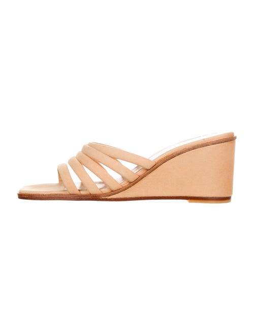 Paloma Wool Leather Slides Wool