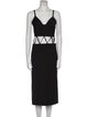 Paloma Wool V-Neck Midi Length Dress