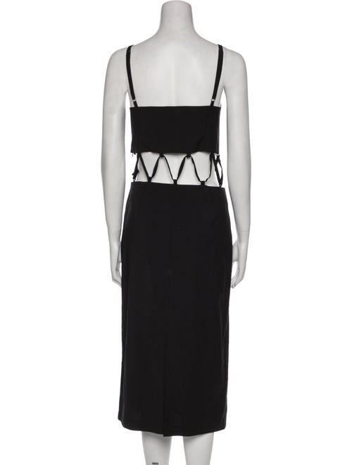 Paloma Wool V-Neck Midi Length Dress