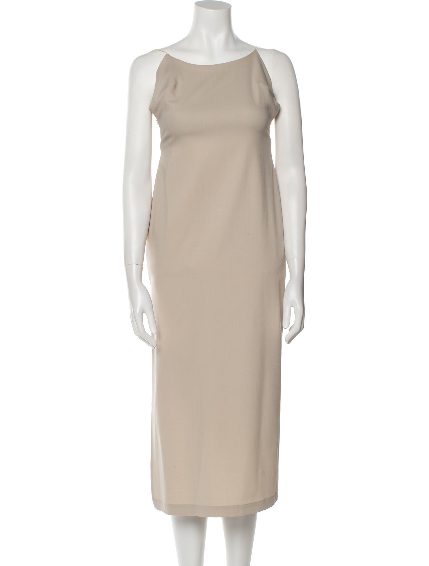 Paloma Wool Bateau Neckline Midi Length Dress