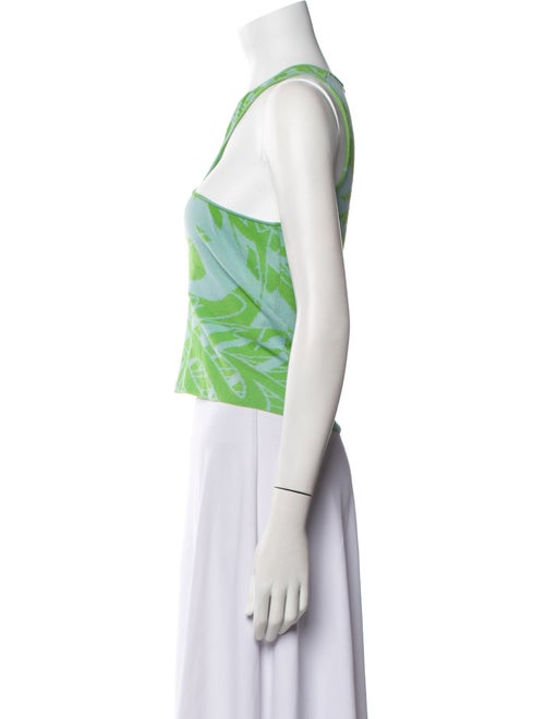 Paloma Wool Printed Asymmetrical Crop Top