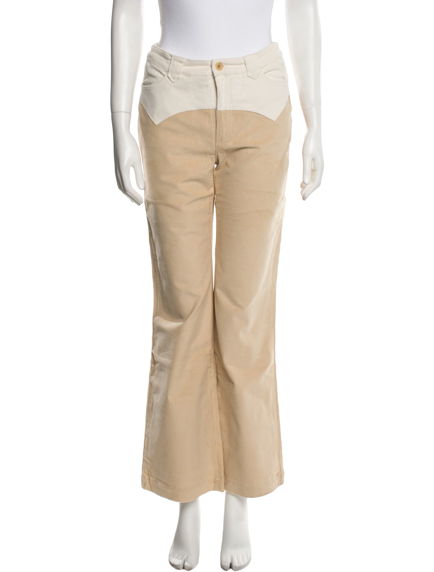 Paloma Wool Colorblock Pattern Wide Leg Pants w/ Tags