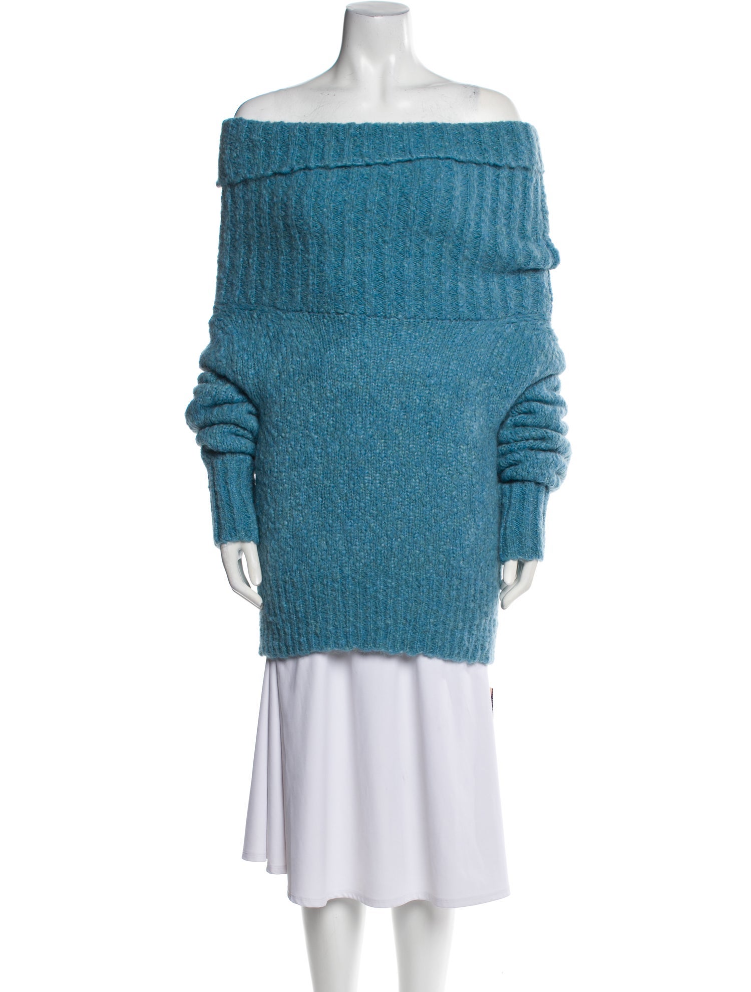 Paloma Wool Alpaca Off-The-Shoulder Sweater