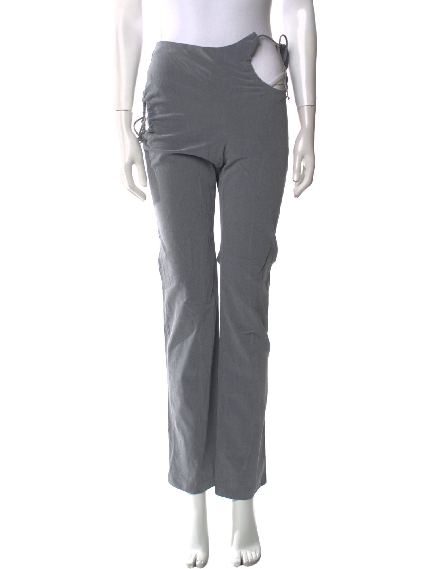 パンツ PALOMA WOOL Women Straight Pants RC6801200 GREY Paloma Wool Straight Leg Pants - Grey, 9.5