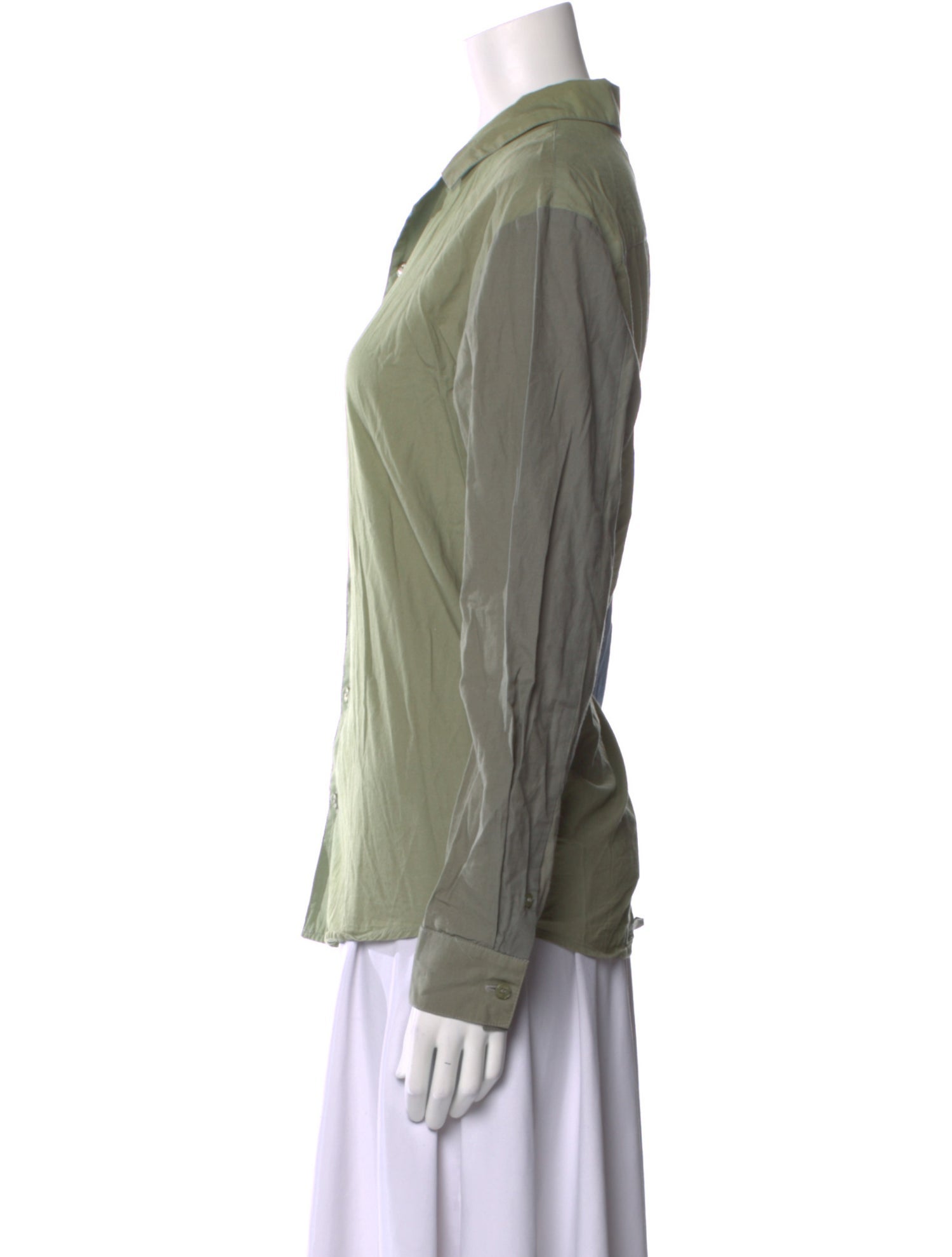 Paloma Wool Long Sleeve Button-Up Top