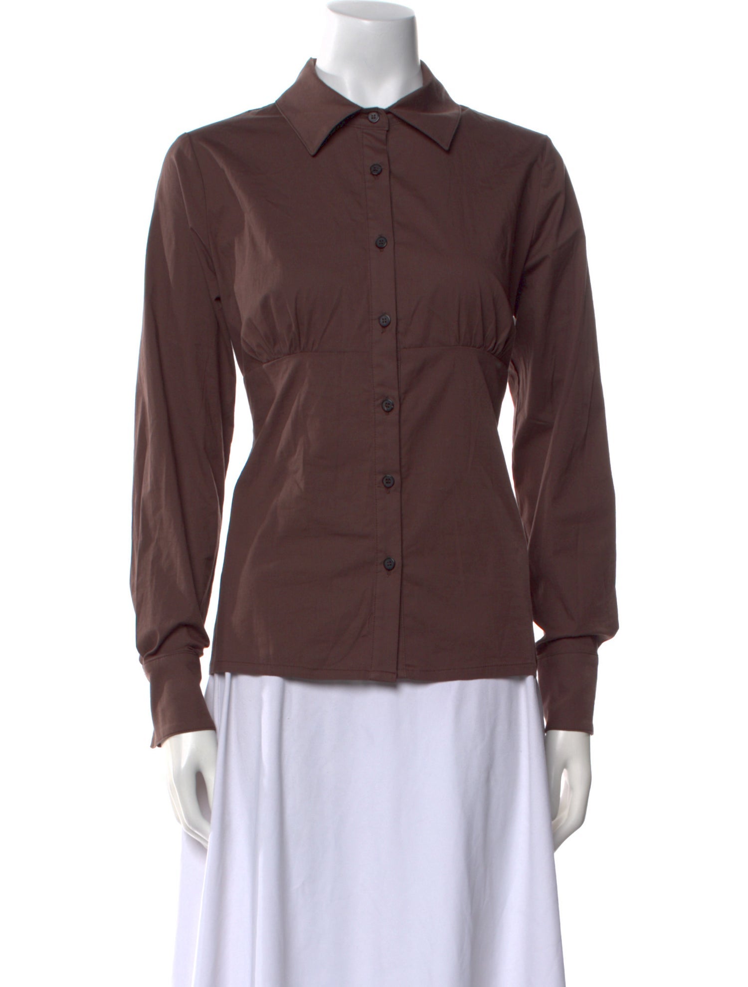 Paloma Wool Long Sleeve Button-Up Top