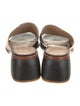 Paloma Wool Leather Printed Slides