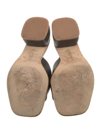 Paloma Wool Leather Printed Slides