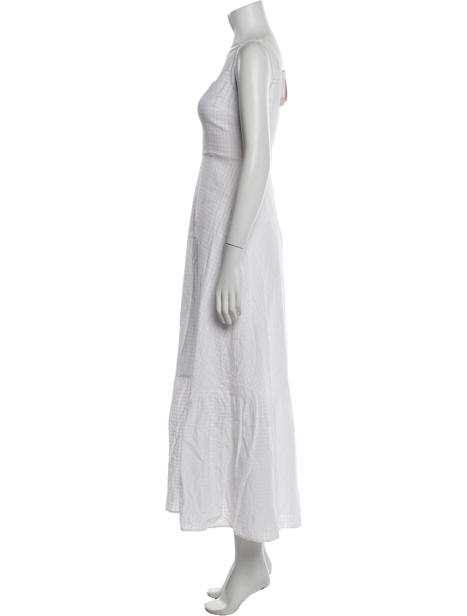 Paloma Wool Square Neckline Long Dress