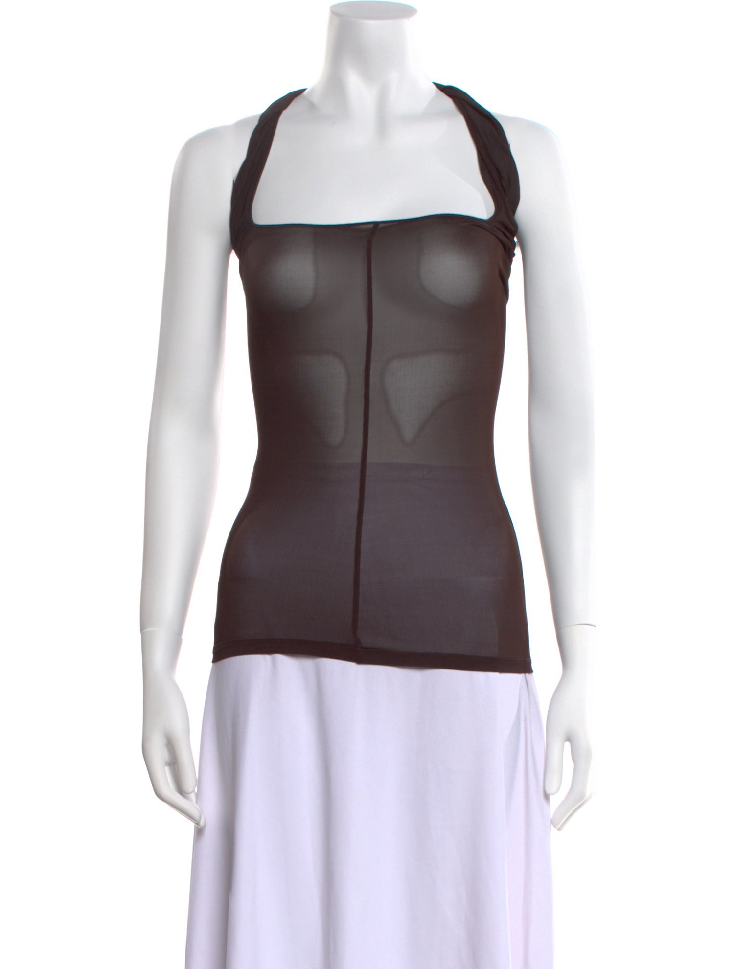 Paloma Wool Square Neckline Sleeveless Top