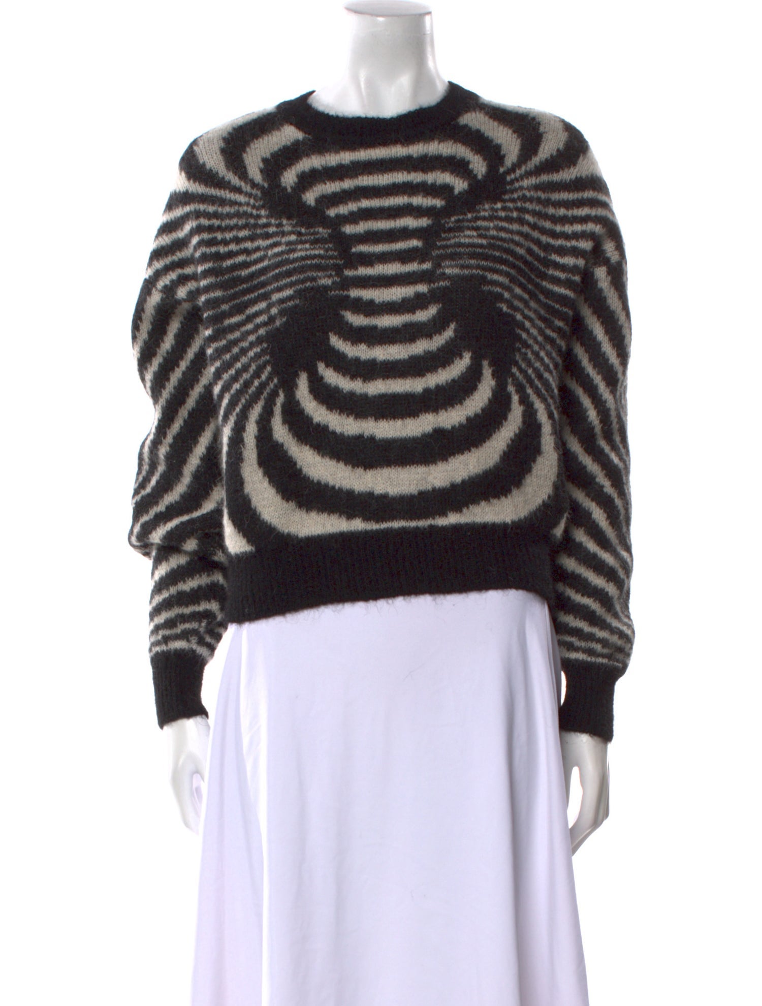 Paloma Wool Mohair Animal Print Sweater
