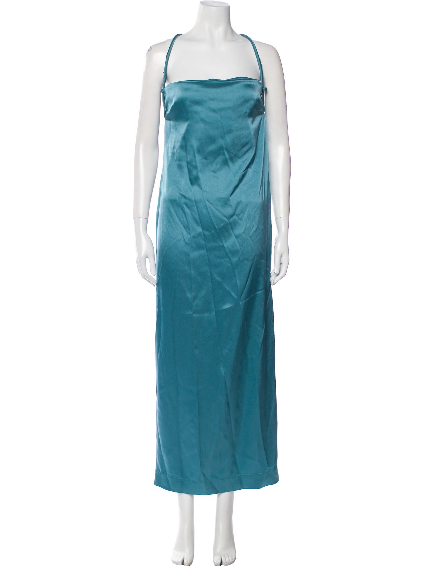 Paris Georgia Square Neckline Long Dress